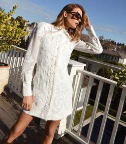 Mackenzie Mode Topiary Dress White Size 12 for rent on The Volte - image 2