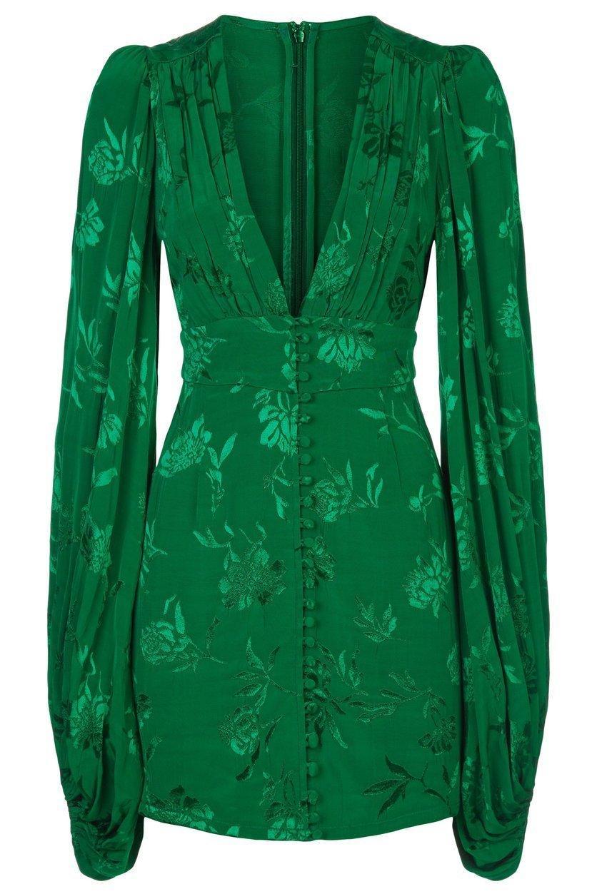 Rat & Boa Isabella Dress Green Size S/Au 8 for rent on The Volte - main image