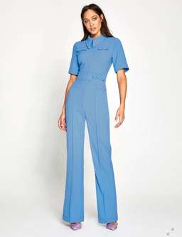 Alice McCall Little Journey Jumpsuit in curulean size 8 for rent on The Volte - image 4
