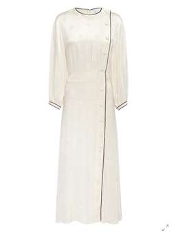 Alice McCall Hotel Lobby Midi Dress, cream in size 6 for rent on The Volte - image 4