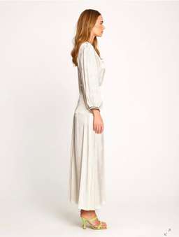 Alice McCall Hotel Lobby Midi Dress, cream in size 6 for rent on The Volte - image 5