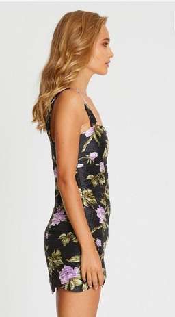 Alice McCall Wild Flowers Dress in black size 6 for rent on The Volte - image 3