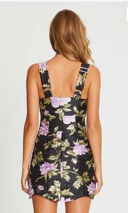 Alice McCall Wild Flowers Dress in black size 6 for rent on The Volte - image 4