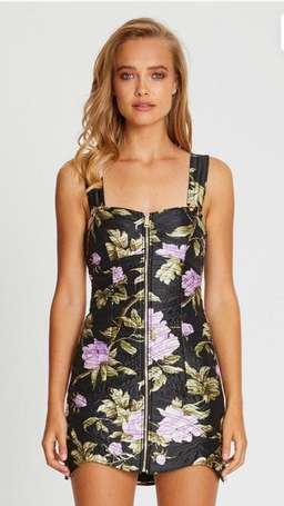 Alice McCall Wild Flowers Dress in black size 6 for rent on The Volte - image 5