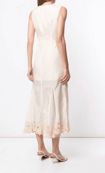 Alice McCall Love Take Over Midi Nude Dress size 6 for rent on The Volte - main image