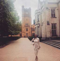 Bec and Bridge Tilly dress in water colour size 12