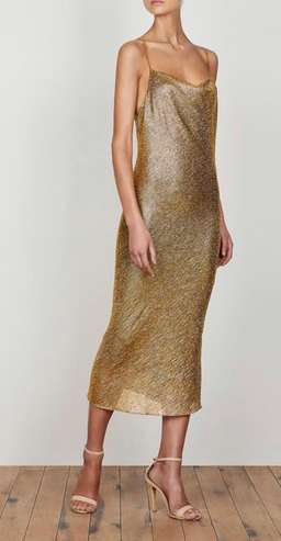 Cleo Bias Cowl Midi Dress