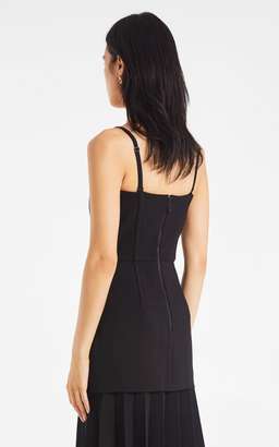 Dion Lee HOOK & EYE PLEAT CREPE DRESS
