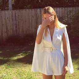 Sheike Guardian Playsuit White Size 6 for rent on The Volte - image 3