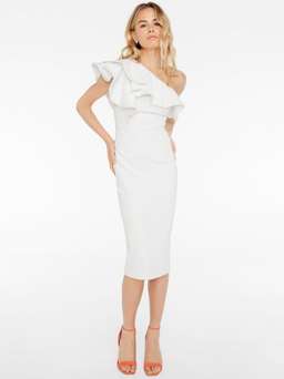 Sheike Imogen Dress White Size 8 for rent on The Volte - image 1