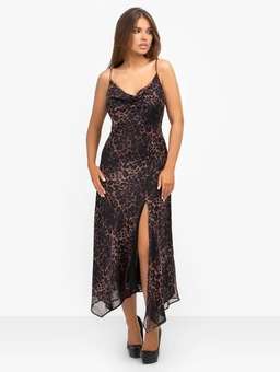 Misha Johanna Midi Dress Print Size 10 for rent on The Volte - image 3