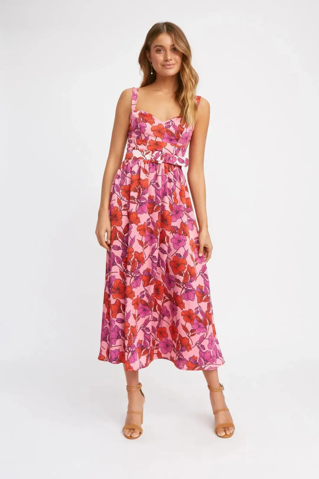 Kookaï Valencia Dress Floral Size 36 for rent on The Volte - main image