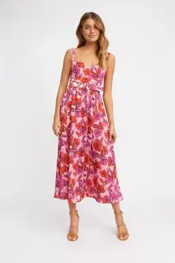 Kookaï Valencia Dress Floral Size 36 for rent on The Volte - image 1