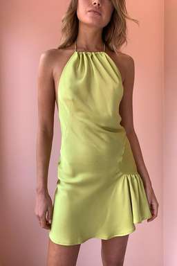 One Fell Swoop La Californie Mini Dress Green Size 8 for rent on The Volte - image 2
