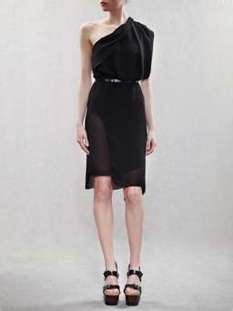 Acne Evans Dress - Vintage AW11 Black size 8 for rent on The Volte - image 1