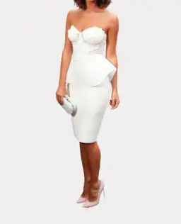 Lexi Dita Dress White Size 12