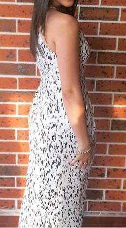 Shona Joy Deia High Neck Dress for rent on The Volte - image 3