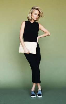 Camilla & Marc Backless Black Dress Size 8 for rent on The Volte - image 1