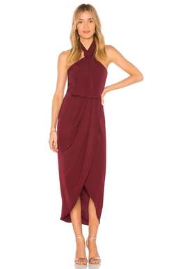 Shone Joy - Core Knot Draped Dress for rent on The Volte - image 4