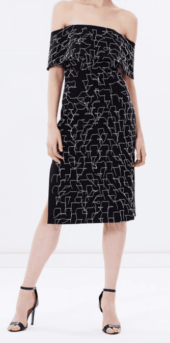 C/Meo Collective Phase 2 Black & White Phase 2 Dress - Image 3