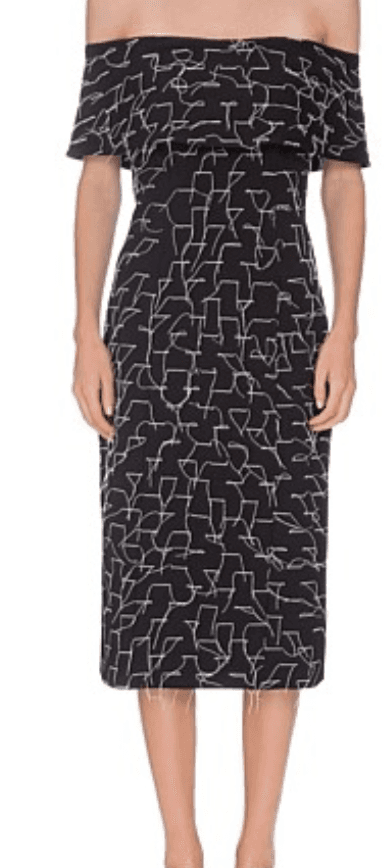 C/Meo Collective Phase 2 Black & White Phase 2 Dress - Image 5