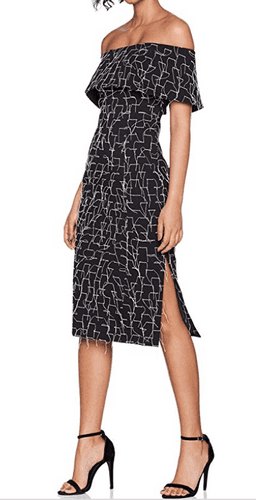 C/Meo Collective Phase 2 Black & White Phase 2 Dress for rent on The Volte - image 1