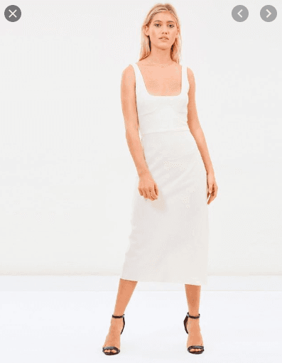 Bec and Bridge Bridgette Midi Dress for rent on The Volte - main image