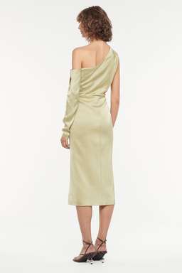 Manning Cartell Style Code Asymmetric Dress Green Size 8 for rent on The Volte - image 2