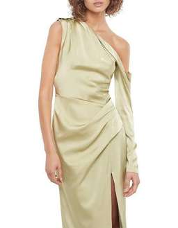 Manning Cartell Style Code Asymmetric Dress Green Size 8 for rent on The Volte - image 4