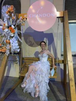 Sherri Hill Dress White Size 6 for rent on The Volte - image 1