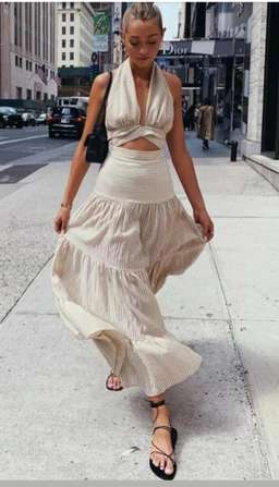 Significant Other Starship Dress Cream Size 10 for rent on The Volte - image 1