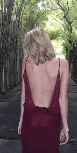 Magali Pascal Gatsby Drape Gown Burgundy Size S / AU 8 for rent on The Volte - image 3