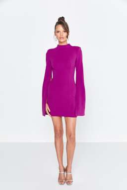 Mossman The Sense Of Mystery Dress Magenta Size 14 for rent on The Volte - image 5