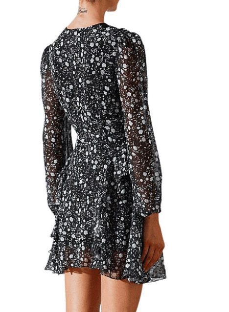 Jarrett Tie Front Mini Dress - Image 5