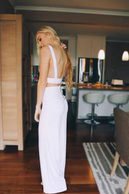 Amy Taylor White Two Piece for rent on The Volte - image 1