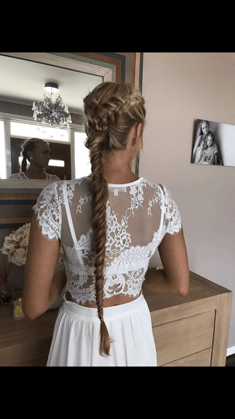 White Lace Set for rent on The Volte - main image