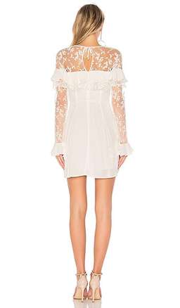 For Love and Lemons White Rosebud Dress size XS for rent on The Volte - image 2