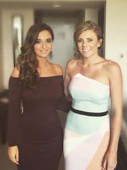 Bec and Bridge Banditti Off Shoulder Dress Claret for rent on The Volte - image 2