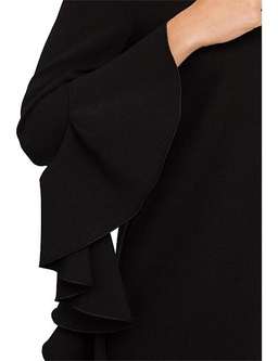 Ellery Reuben Frill Sleeve Dress Black Size 8