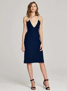 Maurie & Eve Seventh Floor Dress Navy Size 12