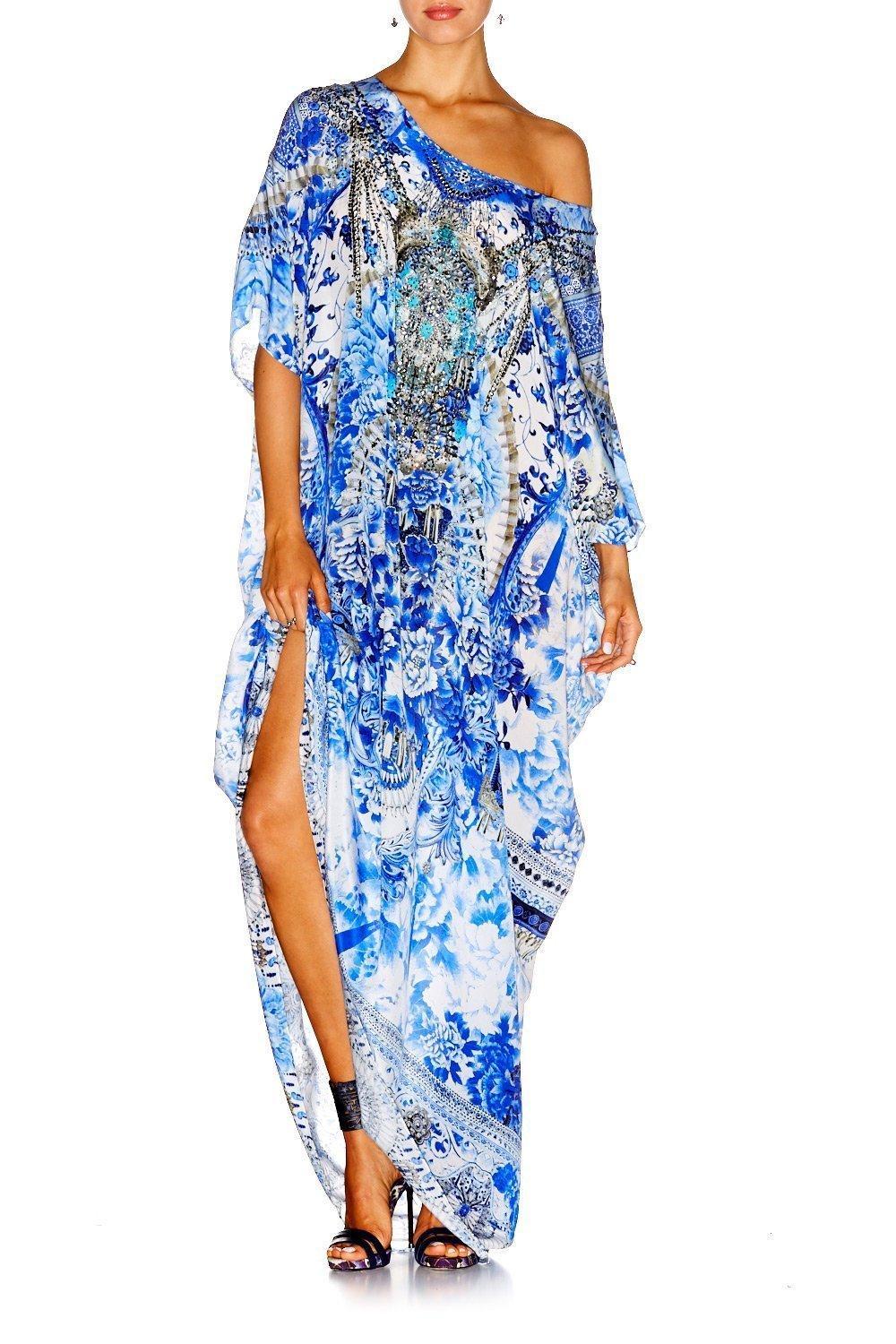 Camilla Poets Sanctuary Kaftan Print One Size for rent on The Volte - main image