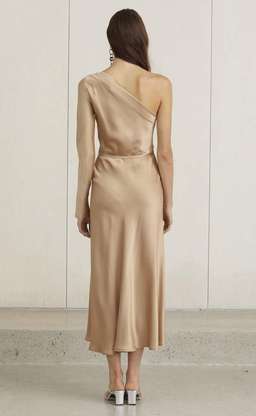 Bec and Bridge classic one shoulder dress size 8 for rent on The Volte - image 3