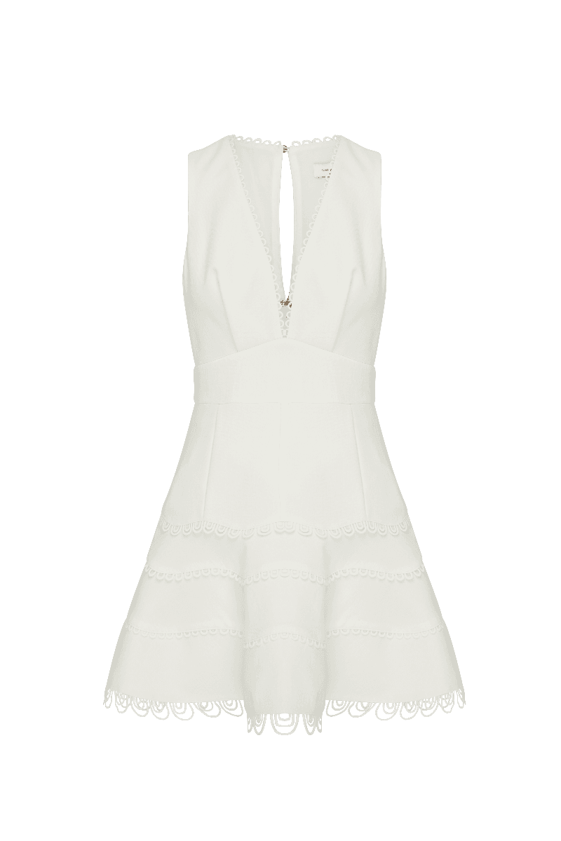 Sheike Paris Dress white size 6 for rent on The Volte - main image