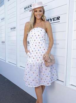 By Johnny Polka Dot Dress size 6 for rent on The Volte - image 3