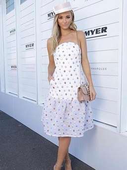 By Johnny Polka Dot Dress size 6 for rent on The Volte - image 1