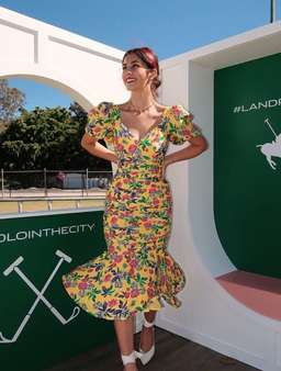 La Maison Talulah Finch Midi Frock yellow size 8 for rent on The Volte - image 5