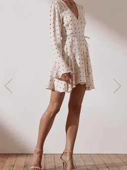 Shona Joy O'Dell Wrap Mini Dress Size 10