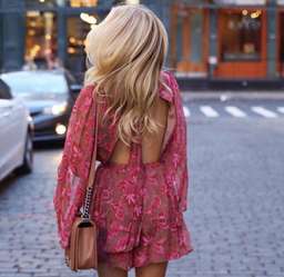 Zimmermann Karmic Flare Sleeve Playsuit Pink Paisley Chintz Size 0 / AU 8 for rent on The Volte - image 14