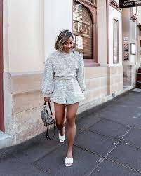 SHONA JOY | Maxwell Funnel Neck Sweater & Paperbag Shorts | Size 6 for rent on The Volte - image 2