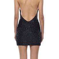 Misha Annie Sequin Dress black size 8 for rent on The Volte - image 2